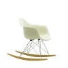 Vitra Chairs*Eames Plastic Armchair Rar | Rocking Chair | White - Chrome - Golden Maple