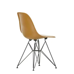 Vitra Chairs*Eames Plastic Chairs Dsr | Base Dark Powder-Coated - Mustard
