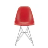 Vitra Chairs*Eames Plastic Chairs Dsr | Chrome Base - Poppy Red