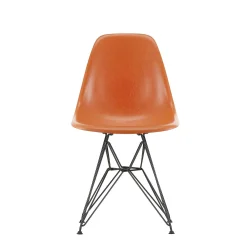 Vitra Chairs*Eames Plastic Chairs Dsr | Dark Base - Rusty Orange