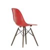 Vitra Chairs*Eames Plastic Chairs Dsw | Dark Maple Base - Poppy Red
