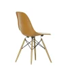 Vitra Chairs*Eames Plastic Chairs Dsw | Ash Honey Tone Base - Mustard