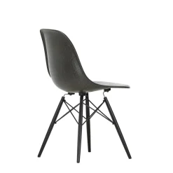 Vitra Chairs*Eames Plastic Chairs Dsw | Black Maple Base - Deep Black