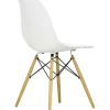Vitra Chairs*Eames Plastic Chairs Dsw | Ash Honey Tone Base - White