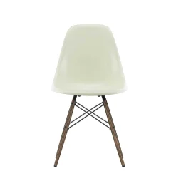 Vitra Chairs*Eames Plastic Chairs Dsw | Dark Maple Base - Pebble