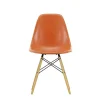 Vitra Chairs*Eames Plastic Chairs Dsw | Rusty Orange - Golden Maple