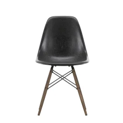 Vitra Chairs*Eames Plastic Chairs Dsw | Dark Maple Base - Deep Black