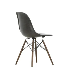 Vitra Chairs*Eames Plastic Chairs Dsw | Dark Maple Base - Deep Black