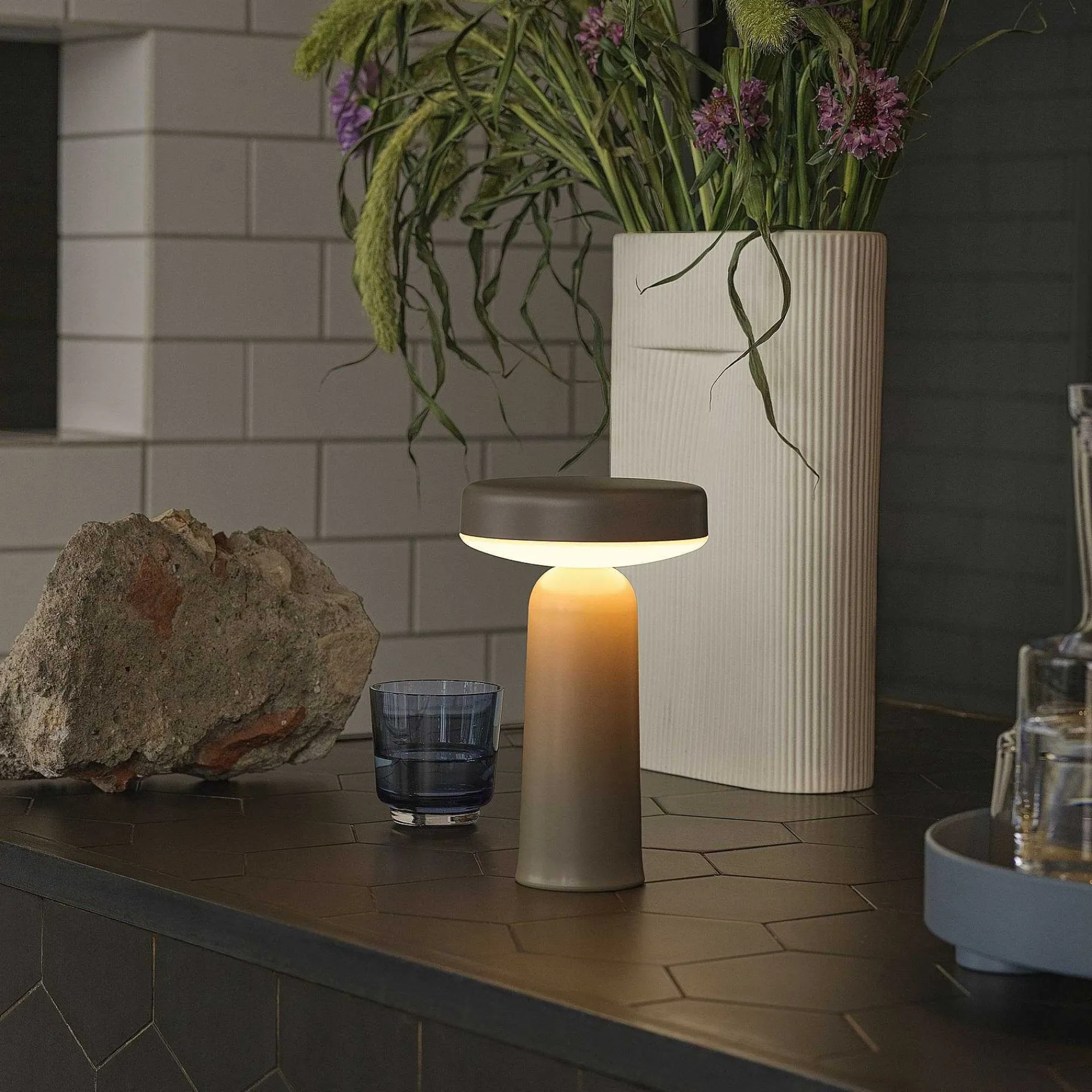 Muuto Pendant Lights*Ease Portable Lamp | Portable Lamp | Taupe