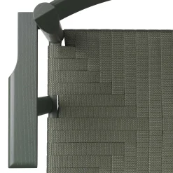 Brdr. Krüger Chairs*F Dining Chair With Armrest | Green Lacquered Ash - Green Webbing Seat