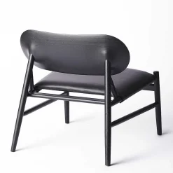 Brdr. Krüger Single Armchairs*Ferdinand Lounge Chair | Oak/Black Leather