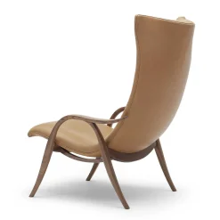 Carl Hansen & Søn Single Armchairs*Fh429 | Armchair | Walnut/Cognac Leather