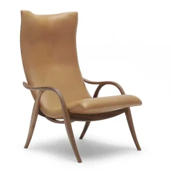 Carl Hansen & Søn Single Armchairs*Fh429 | Armchair | Walnut/Cognac Leather
