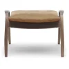 Carl Hansen & Søn Pouf*Fh430 | Footrest | Walnut/Cognac Leather