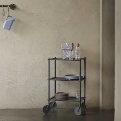 Muuto Coffee Tables*Flow Trolley | Trolley | Blue-Grey