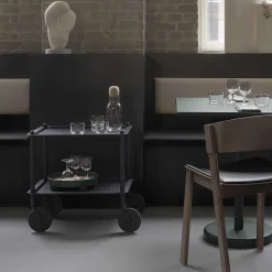 Muuto Coffee Tables*Flow Trolley | Trolley | Blue-Grey