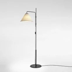 Marset Pendant Lights*Funiculi Fabric | Floor Lamp | White