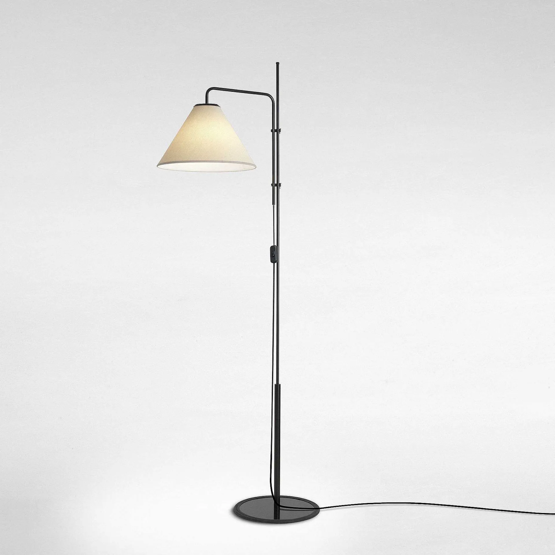 Marset Pendant Lights*Funiculi Fabric | Floor Lamp | White