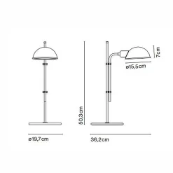 Marset Pendant Lights*Funiculi S | Table Lamp | White