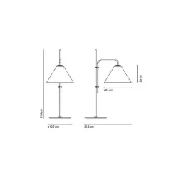 Marset Pendant Lights*Funiculi S Fabric | Table Lamp | Sand - Ex Display