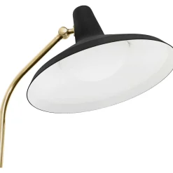 GUBI Pendant Lights*G-10 Floor Lamp | Black Rough - Brass