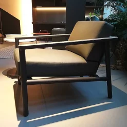 Molteni Single Armchairs*Gillis | Armchair | Leather/Eucalyptus - Ex Display