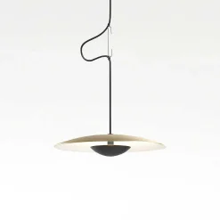 Marset Pendant Lights*Ginger 20 | Pendant Lamp | Brushed Brass-White