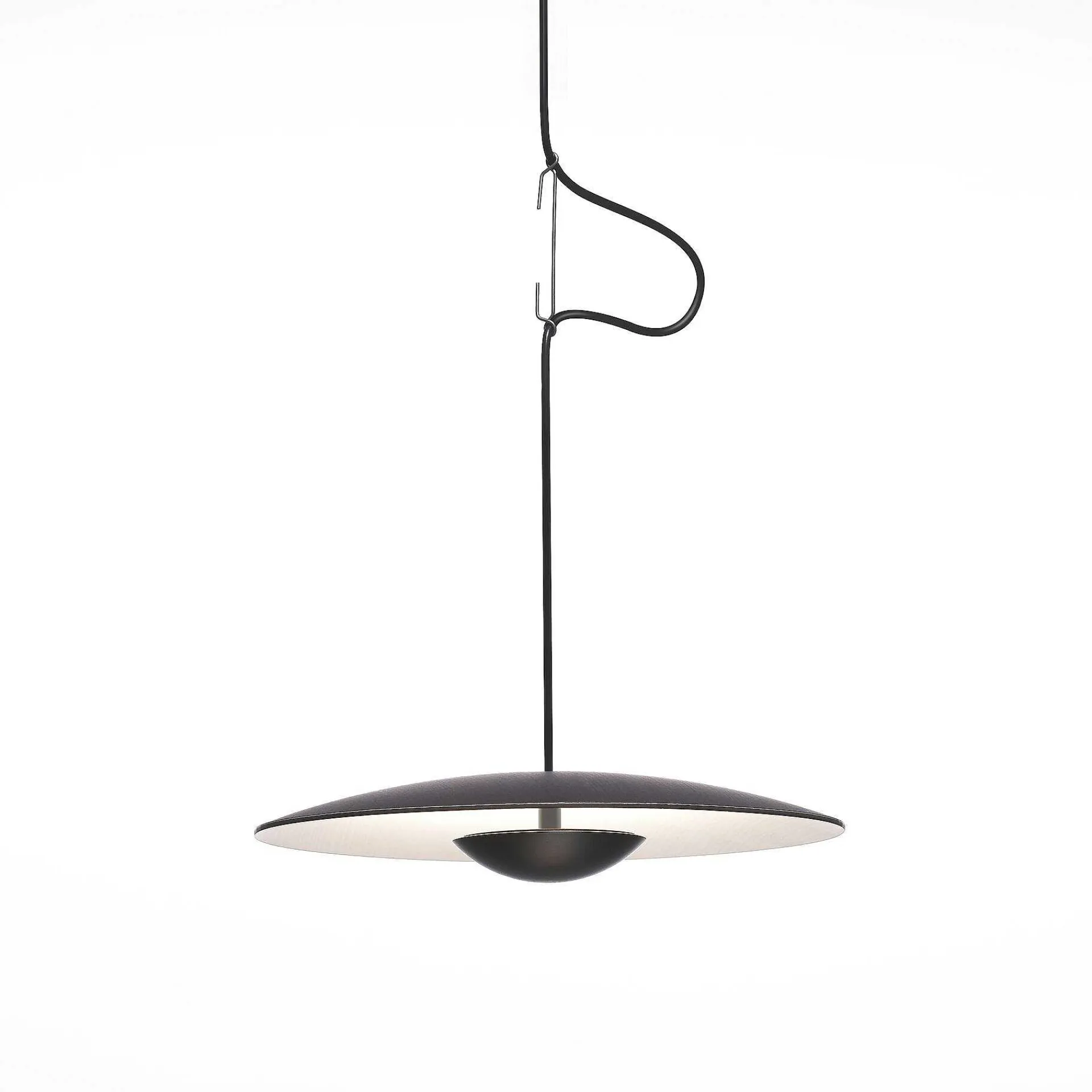 Marset Pendant Lights*Ginger 60 | Pendant Lamp | Wenge-White