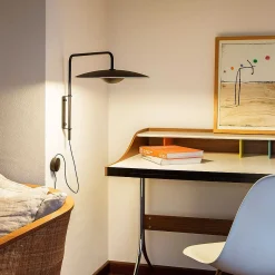 Marset Pendant Lights*Ginger 20 A | Wall Lamp | Wenge/White