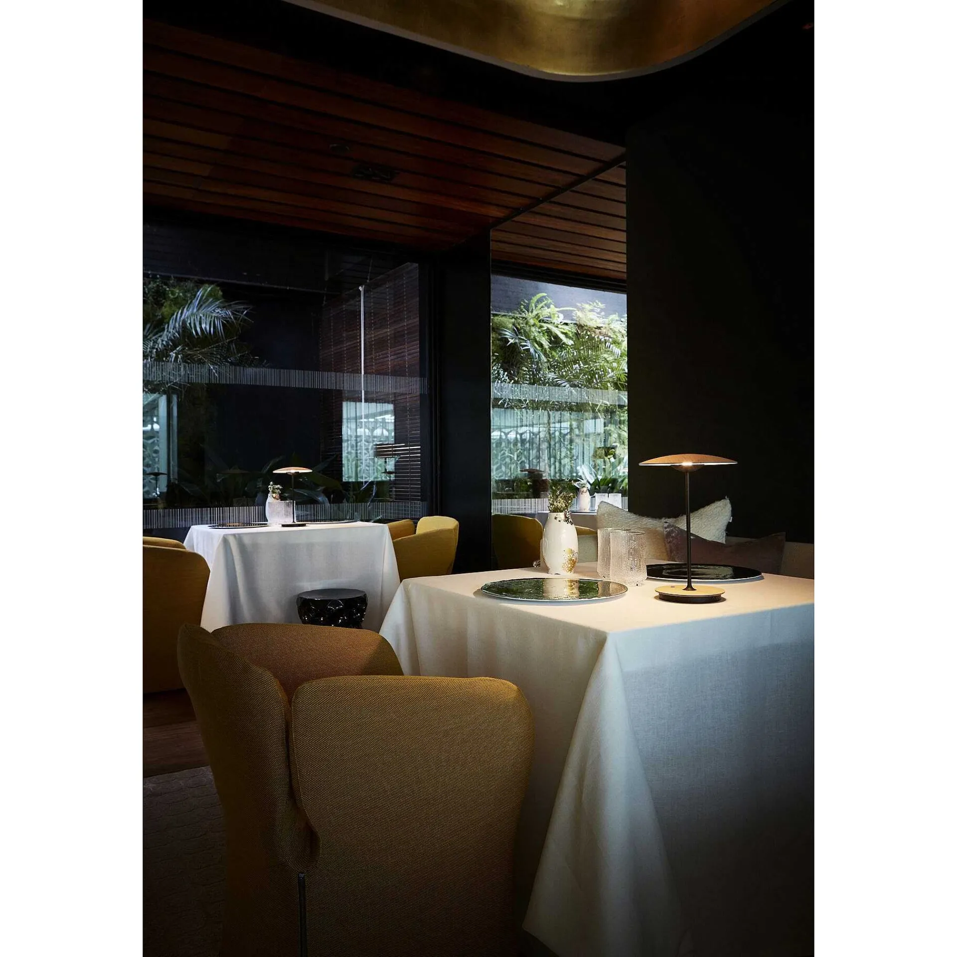 Marset Pendant Lights*Ginger 20 M | Portable Lamp | Oak-White