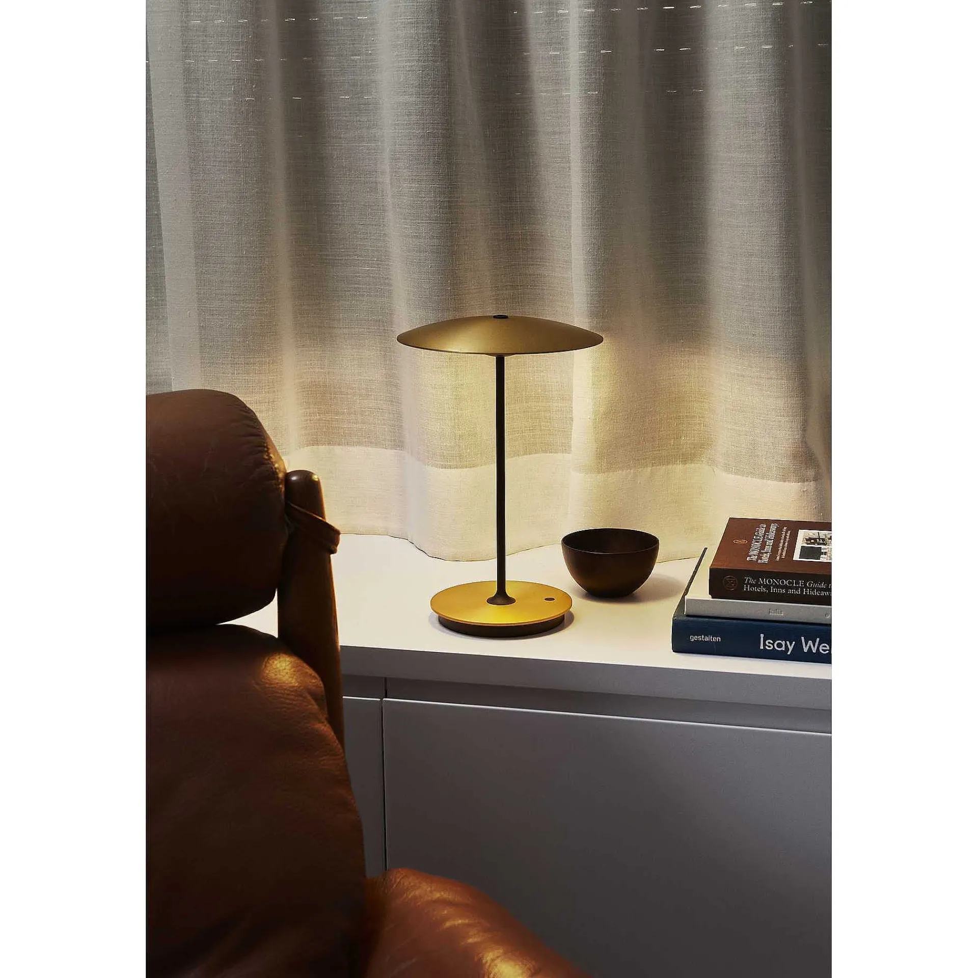 Marset Pendant Lights*Ginger 20 M | Portable Lamp | Brushed Brass