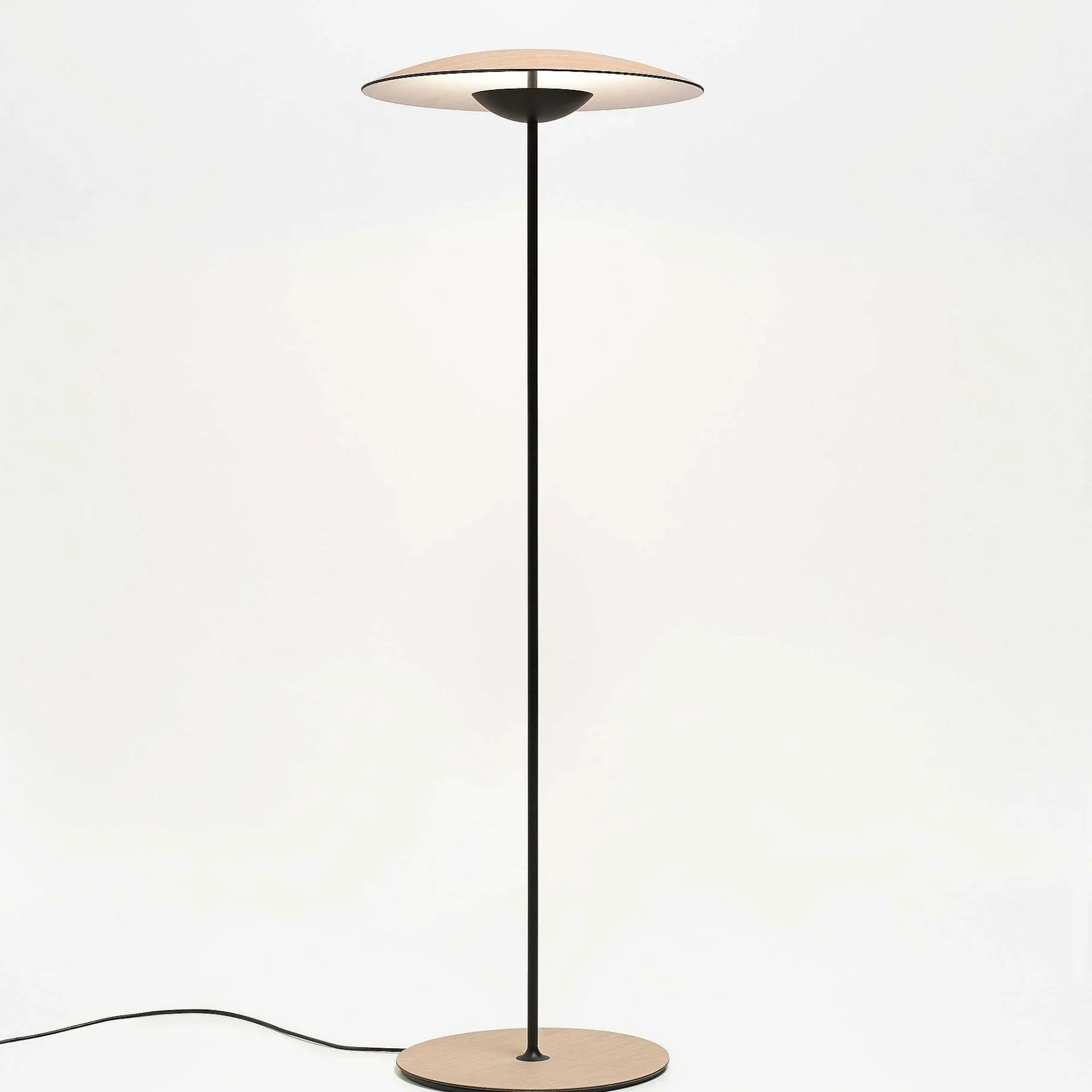 Marset Pendant Lights*Ginger P | Floor Lamp | Oak-White