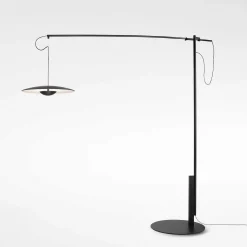 Marset Pendant Lights*Ginger Xl 42 | Floor Lamp | Wenge-White