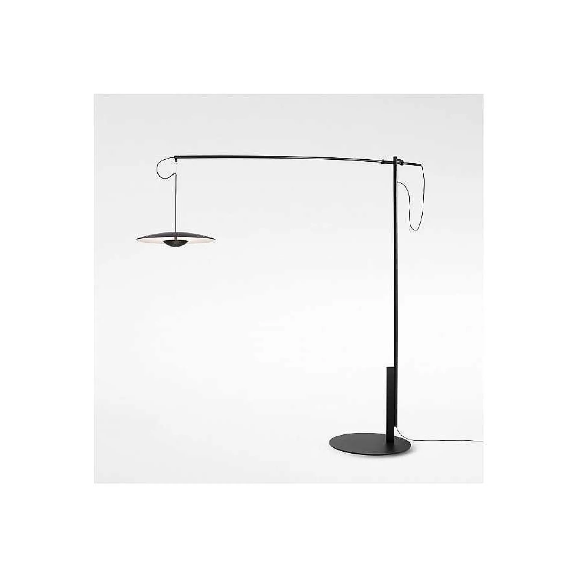 Marset Pendant Lights*Ginger Xxl 60 | Floor Lamp | Wenge-White