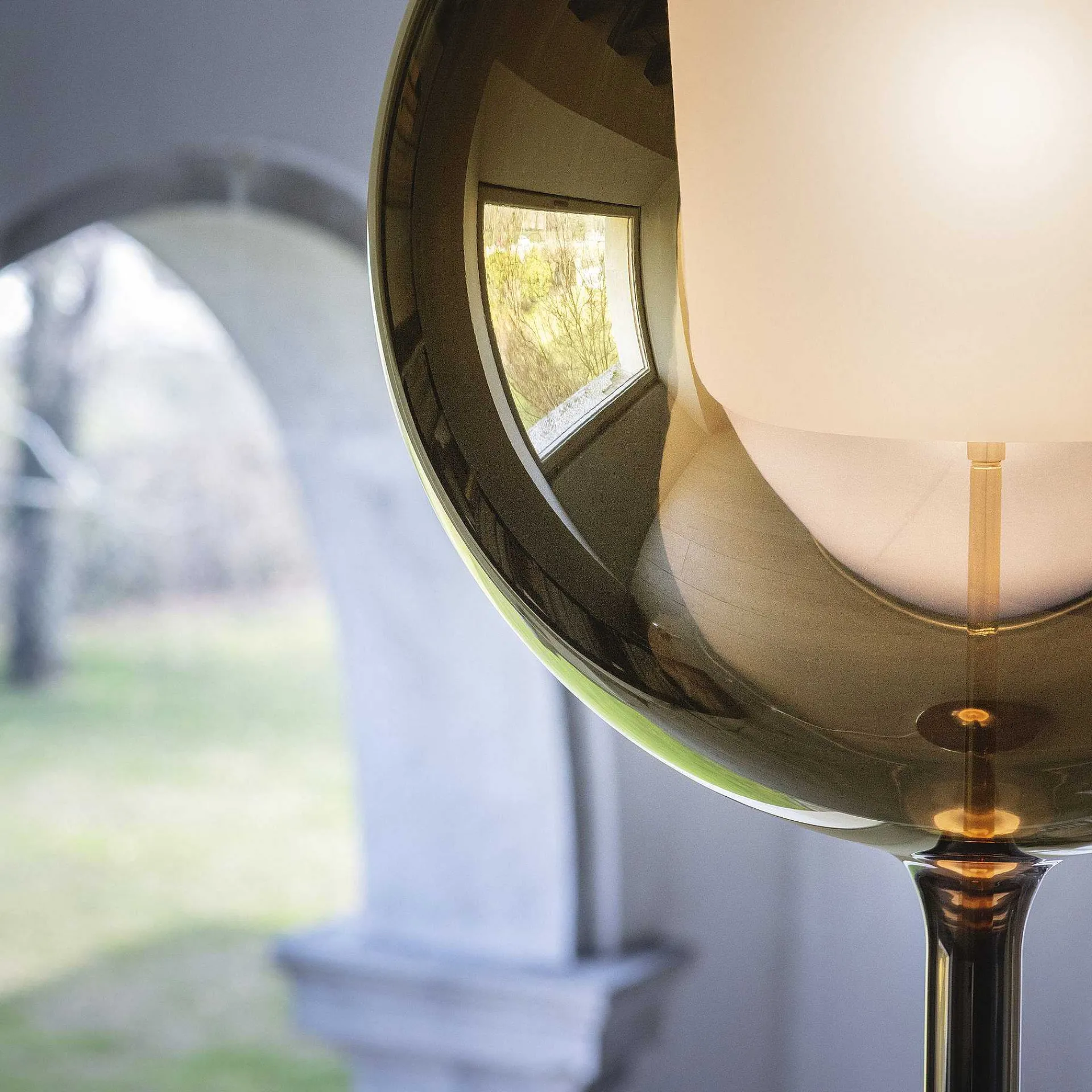 Penta Pendant Lights*Glo | Floor Lamp | Shiny Gold / Mirror Gold - Ex Display