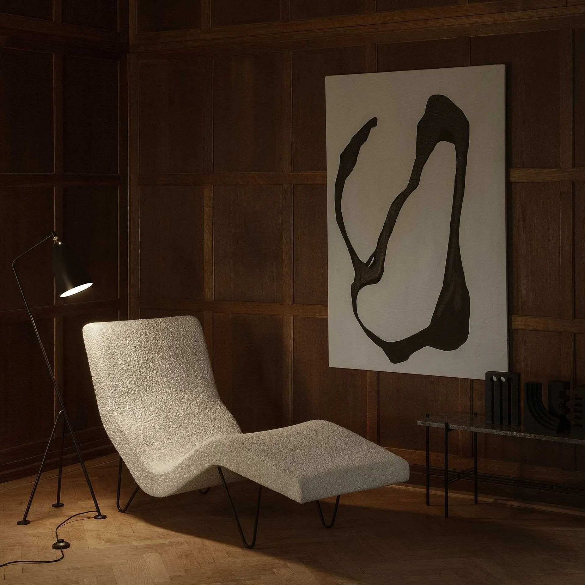 GUBI Pendant Lights*Grashoppa Floor Lamp | Black