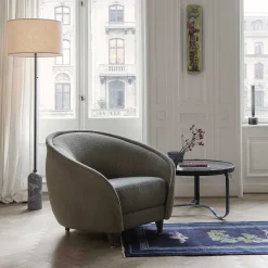 GUBI Pendant Lights*Gravity Floor Lamp | Canvas - Grey Marble