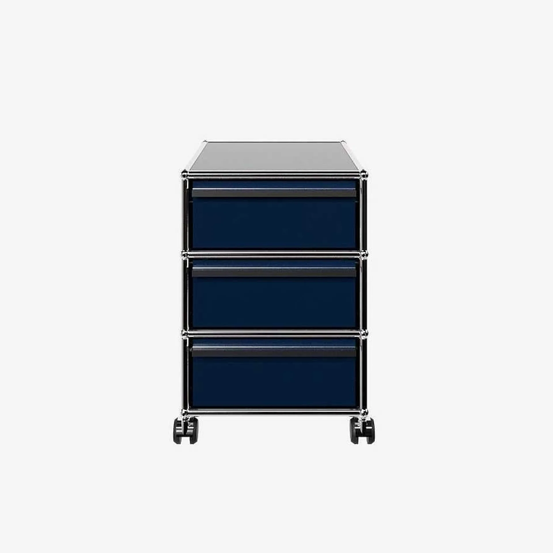 USM Decoration*Haller 34 | Storage Cabinet With Wheels 41X52 - Steel Blue