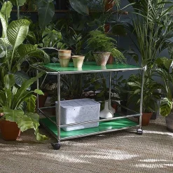 USM Coffee Tables*Haller | Cart - Green