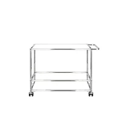 USM Coffee Tables*Haller | Cart - Pure White
