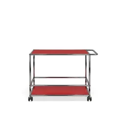 USM Coffee Tables*Haller | Cart - Ruby Red