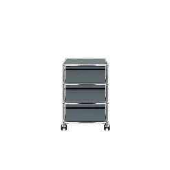 USM Decoration*Haller | Storage Cabinet With Wheels 41X52 - Medium Grey