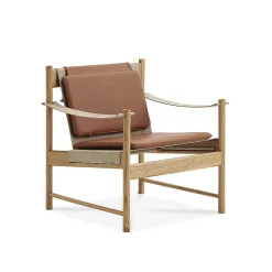 Brdr. Krüger Single Armchairs*Hb Lounge Chair | Armchair | Oak/Leather
