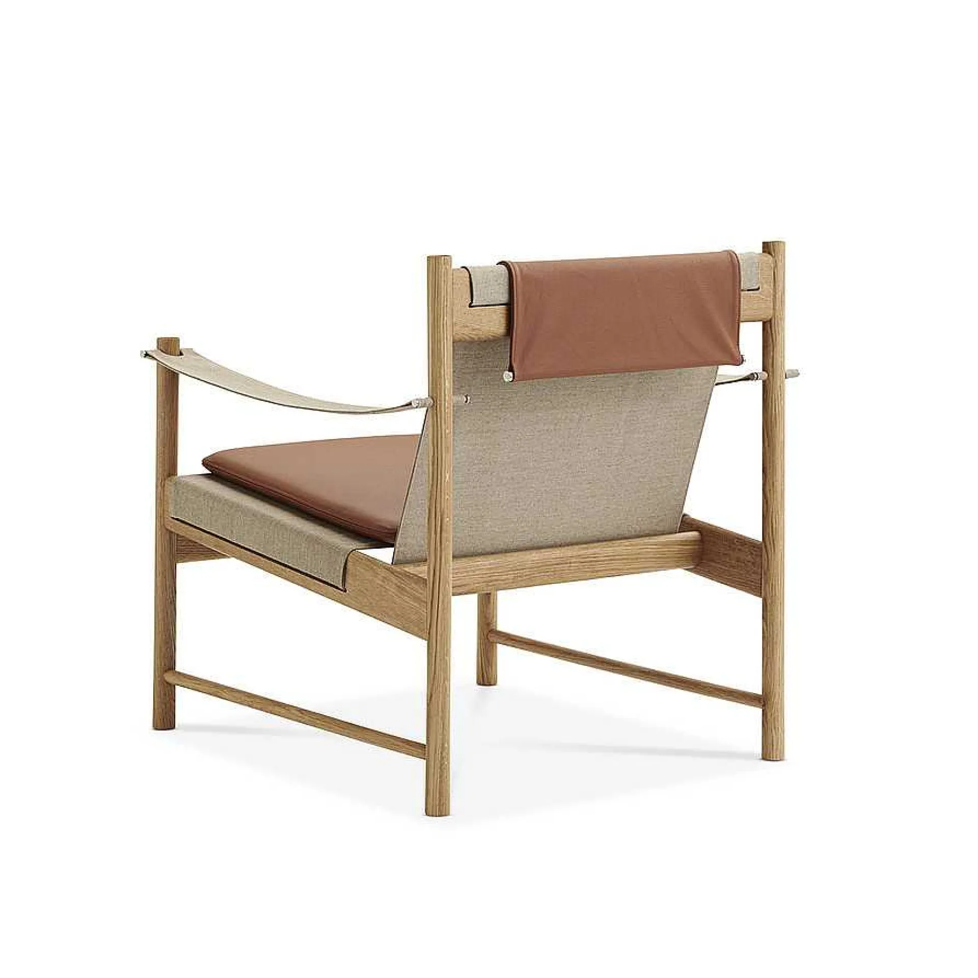 Brdr. Krüger Single Armchairs*Hb Lounge Chair | Armchair | Oak/Leather