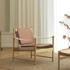 Brdr. Krüger Single Armchairs*Hb Lounge Chair | Armchair | Oak/Leather