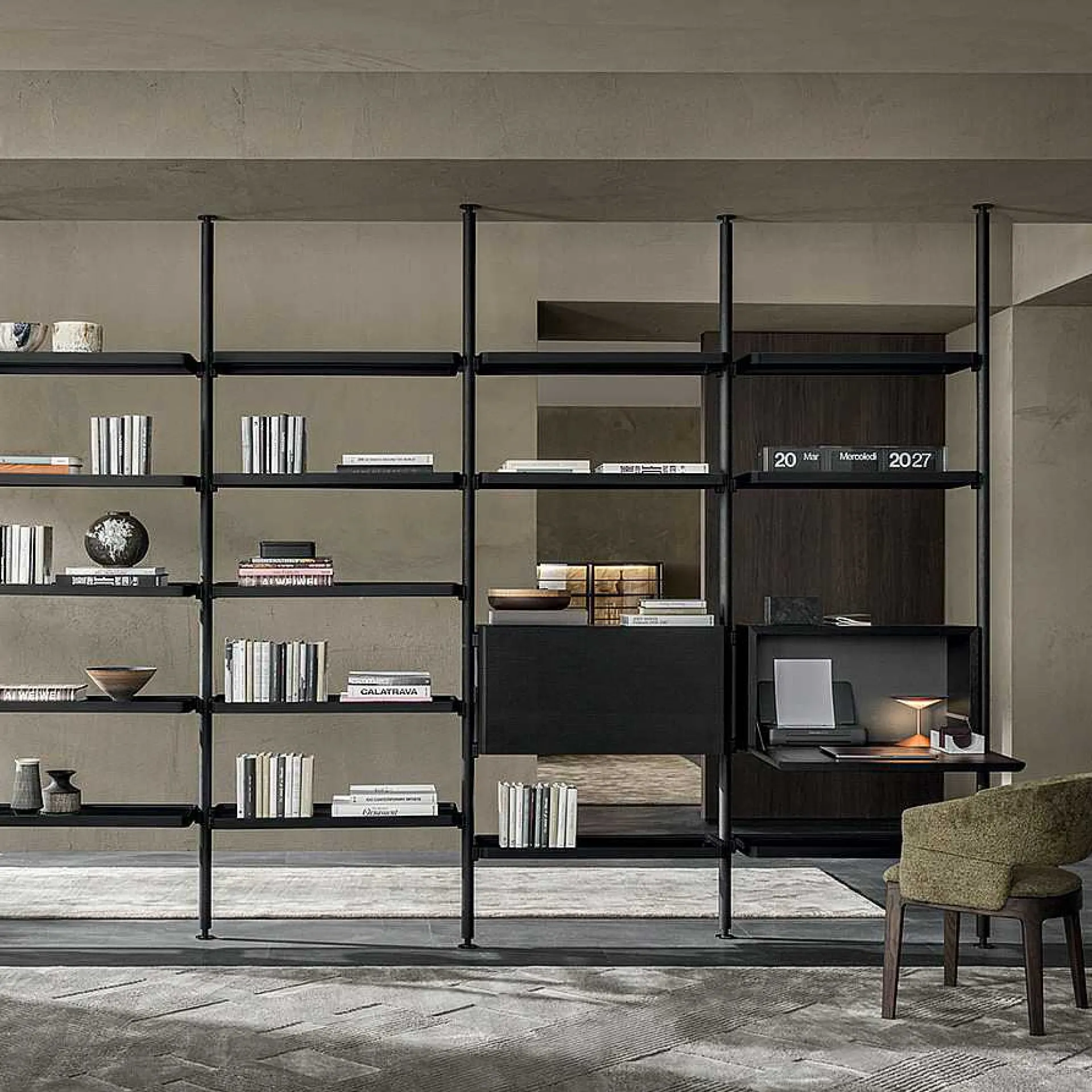 Molteni Floor Standing Bookcases*Hector | Modular Bookcase