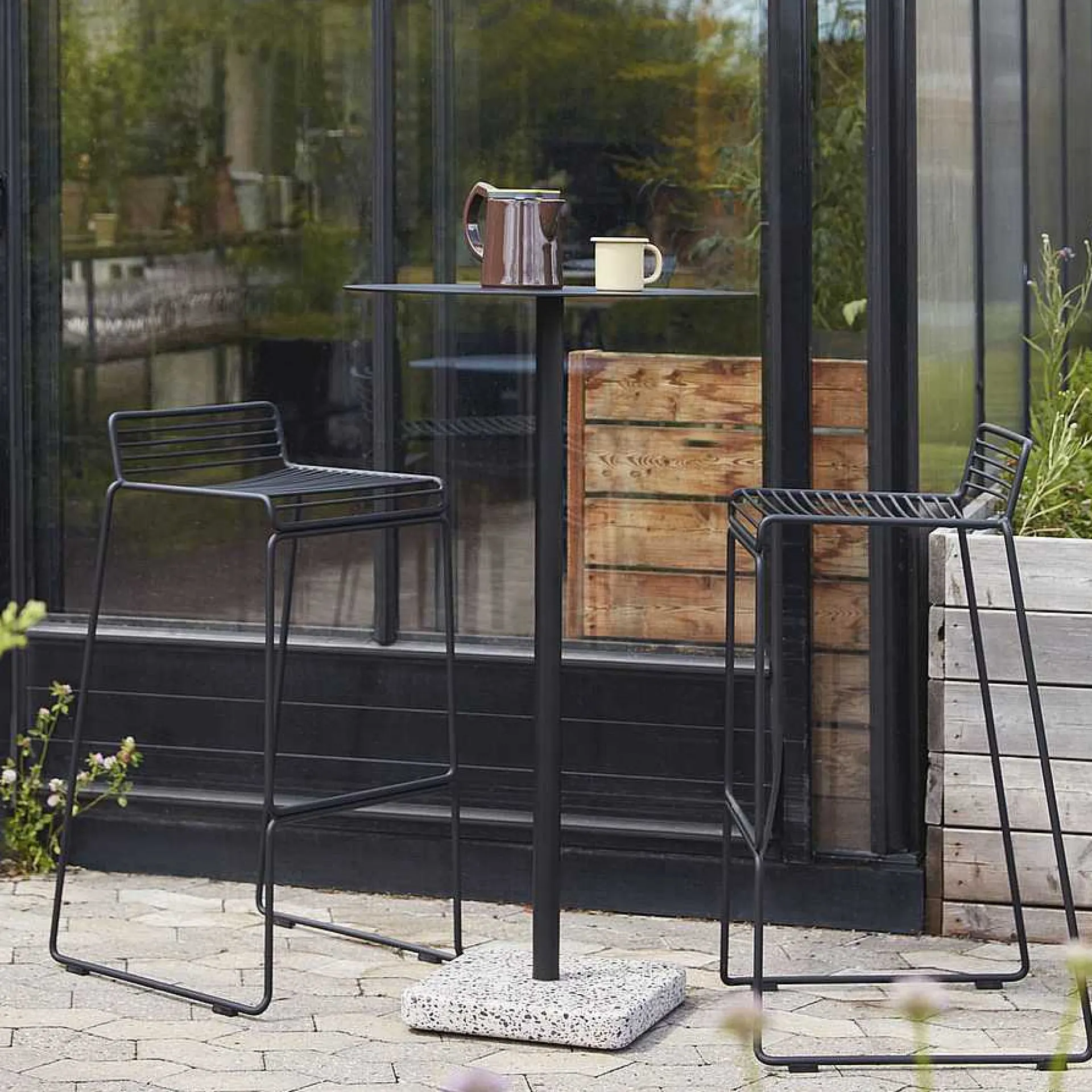 HAY Stools*Hee Bar Stool Hight | Black