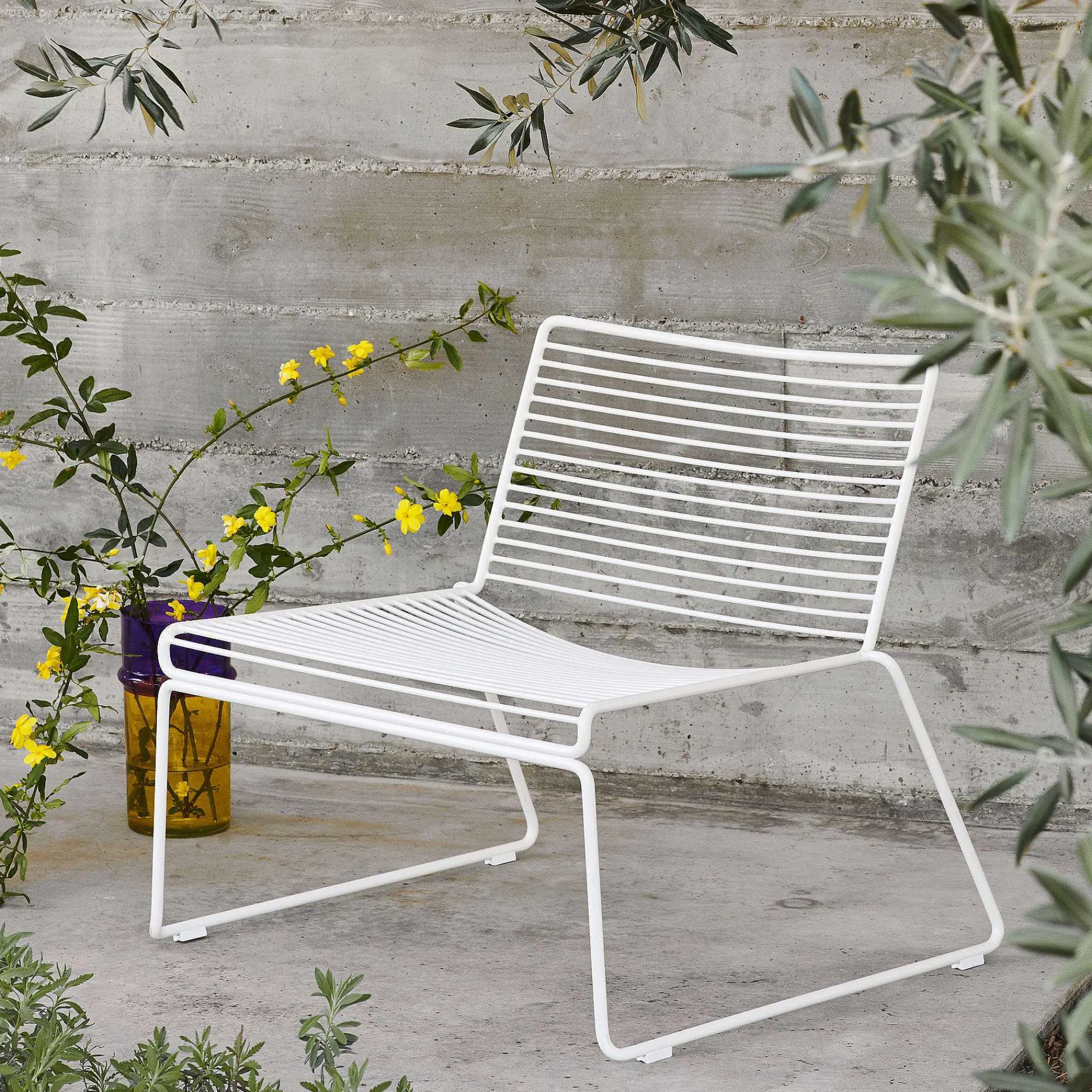 HAY Chairs*Hee Lounge Chair - White