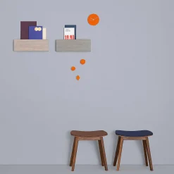 Zeitraum Coat Hangers And Hooks*Hide & Park - Oak Stained Chalk