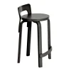 Artek Stools*High Chair K65 | Black Birch